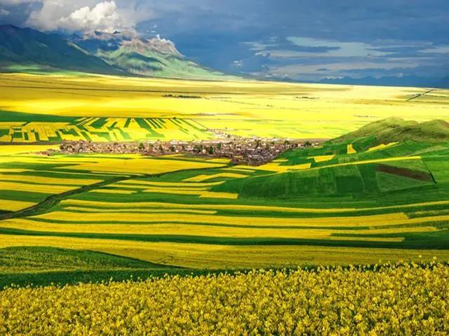 世界你好！这里是内蒙古之秋天的草原！